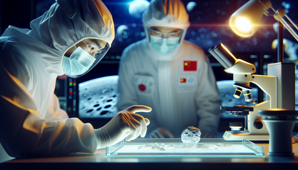 Chinese Scientists Identify New Transparent Mineral in Lunar Sample
