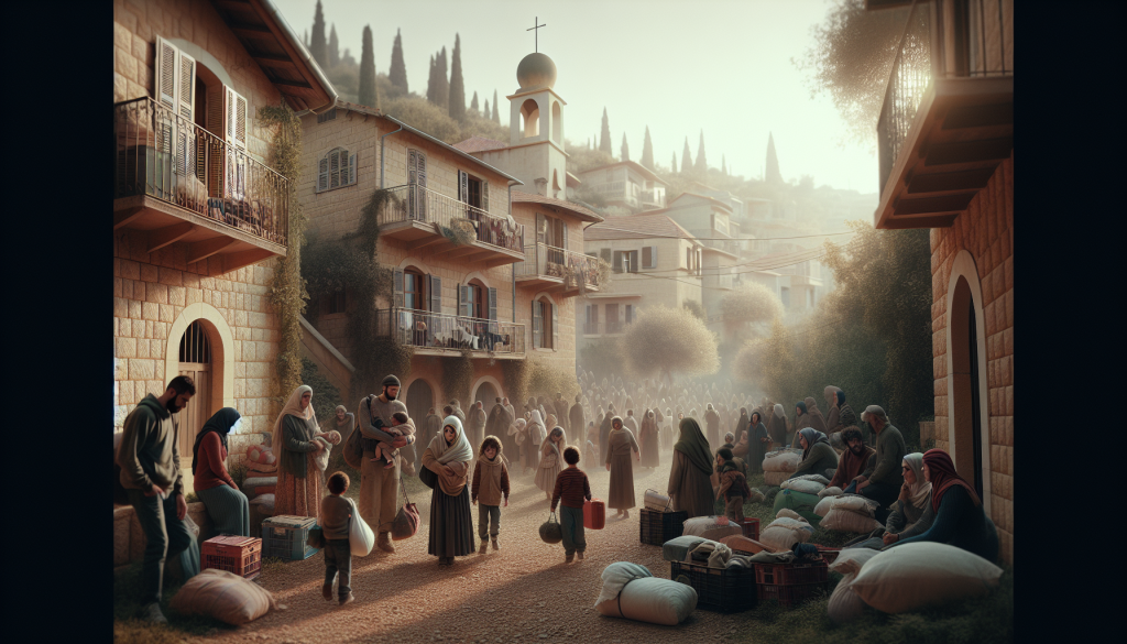 Christian Lebanese Families Displaced Amid Easter Celebrations