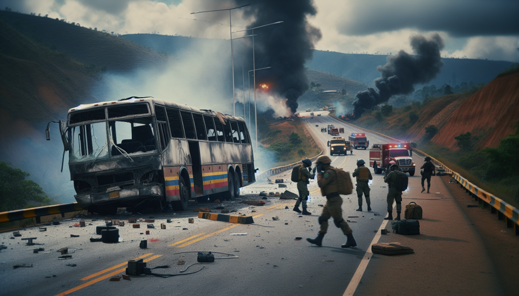 Deadly Bus Bomb Kills 14 on Colombia-Venezuela Highway, FARC Rebels Blamed