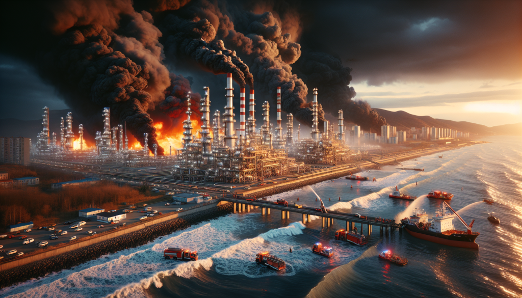 Environmental Crisis Unfolds in Tuapse After Drone Strike on Refinery