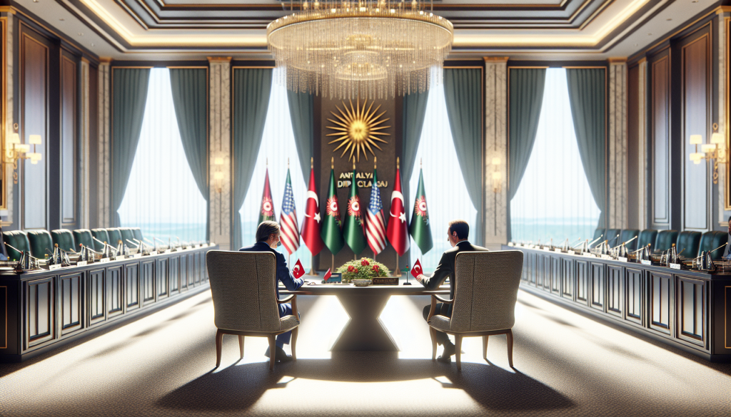 Erdogan Praises PM Shehbaz’s Peace Efforts at Antalya Diplomacy Forum
