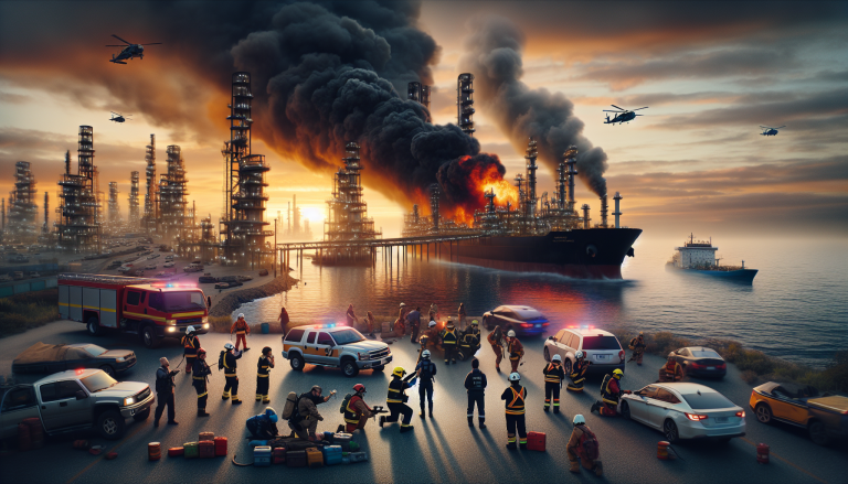 Fire at Iran’s Lavan Island Refinery Persists Despite US-Iran Ceasefire