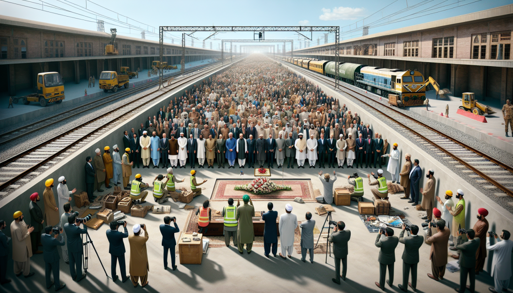 Foundation Stone Laid for Rohri Railway Station Upgrade Project