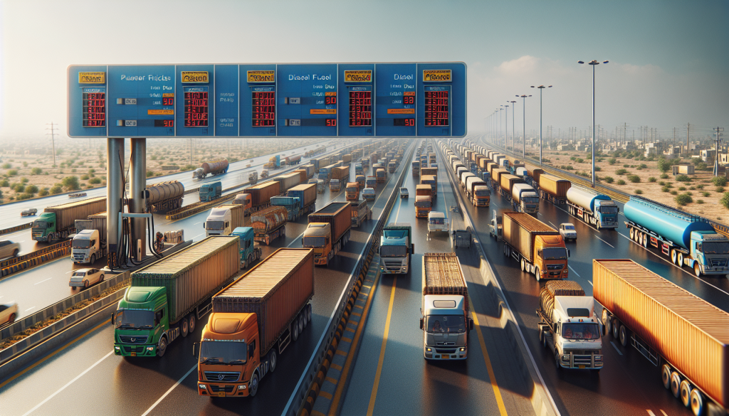 Freight Charges in Pakistan Surge Up to 40% Amid Diesel Price Hike