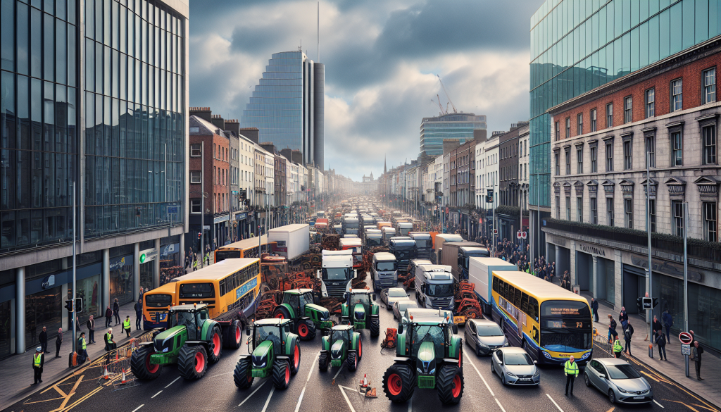 Fuel Price Protests Disrupt Dublin and Other Irish Cities for Second Day