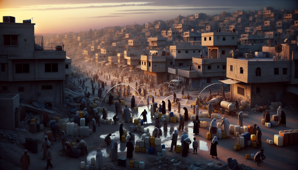 Gaza’s al-Mawasi Faces Severe Water Shortage Crisis