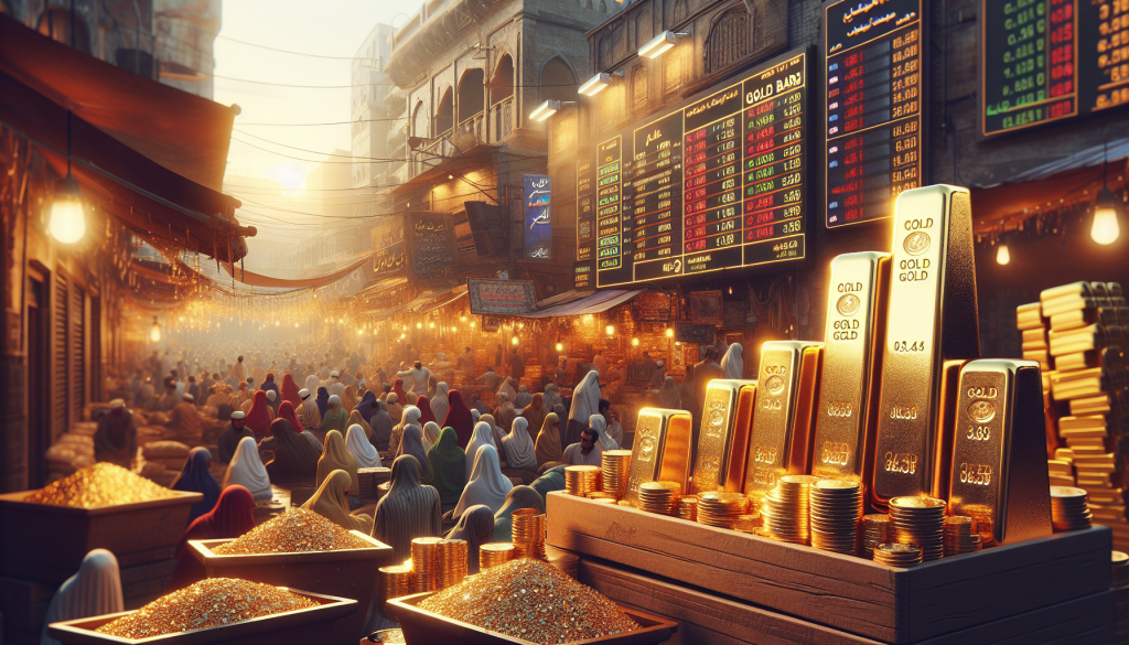 Gold Prices in Pakistan Soar to Record High Amid Global Rally