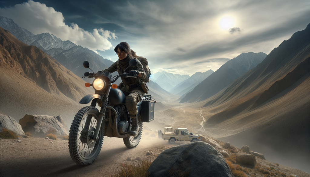 Guliafshan Tariq’s Historic Solo Motorbike Journey Nears Islamabad