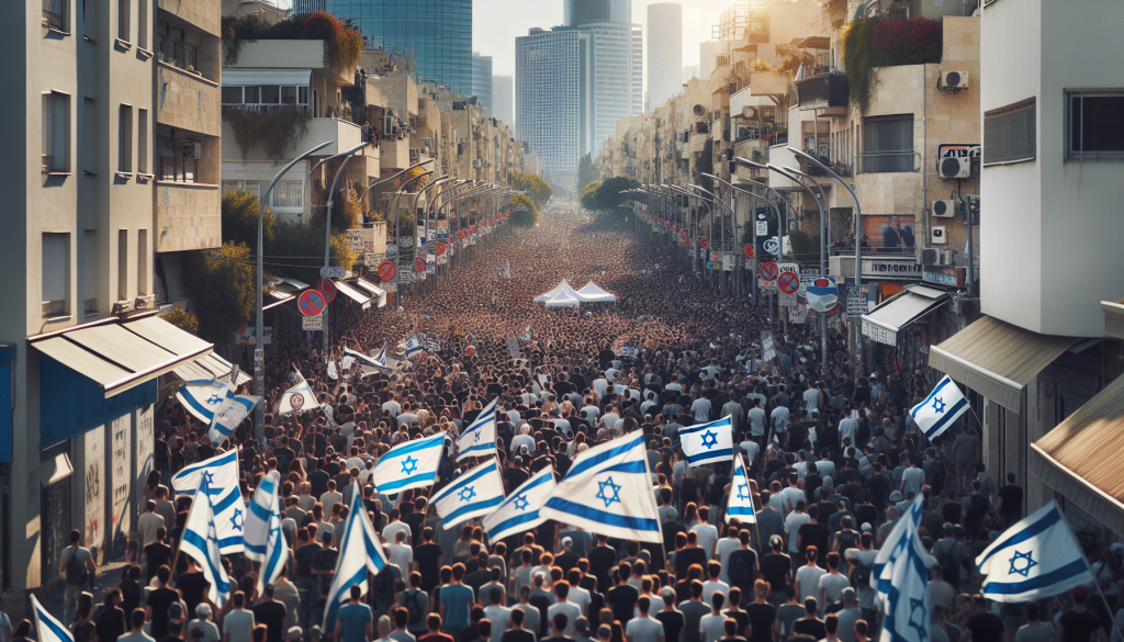 Hundreds Rally in Tel Aviv Amid US-Iran Peace Talks Stalemate