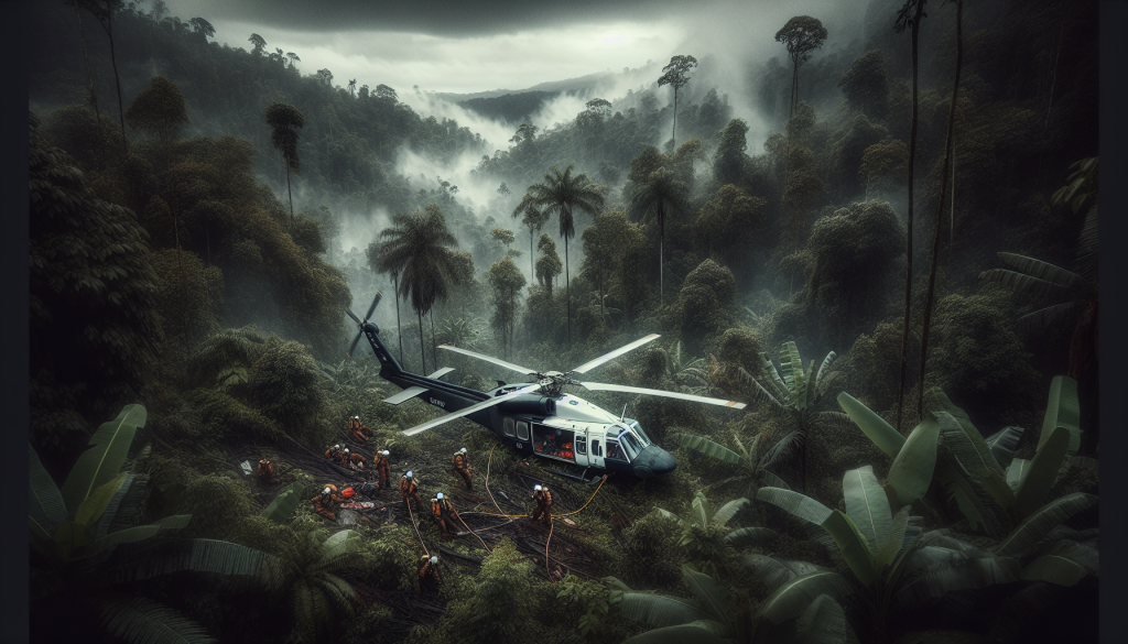 Indonesia Helicopter Crash in West Kalimantan Kills All Eight Aboard