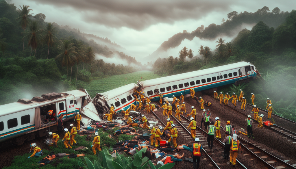 Indonesia Train Crash Death Toll Climbs to 14 After Rescue Efforts