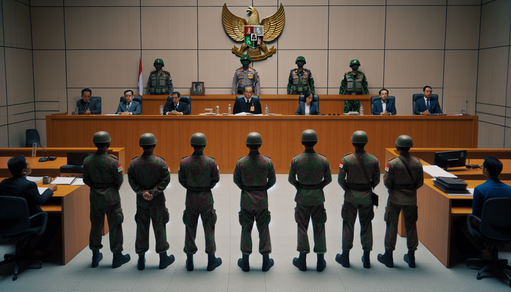 Indonesia Trials Four Soldiers for Acid Attack on Activist Andrie Yunus