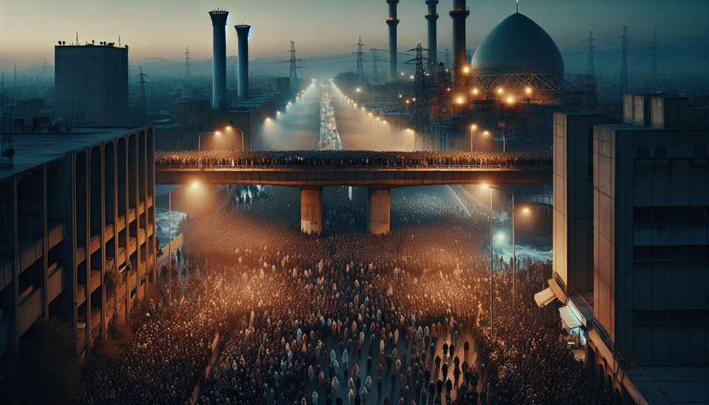 Iranians Form Human Chains at Bridges and Power Plants Amid Tensions