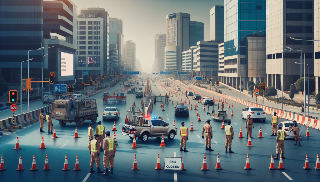 Islamabad Implements New Traffic Plan with Major Road Closures