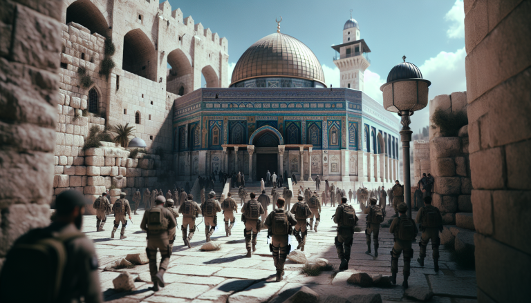Israeli Settlers Enter Al-Aqsa Mosque Compound Following Reopening