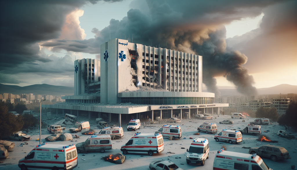 Israeli Strikes Damage Southern Lebanon’s Sole Operational Hospital