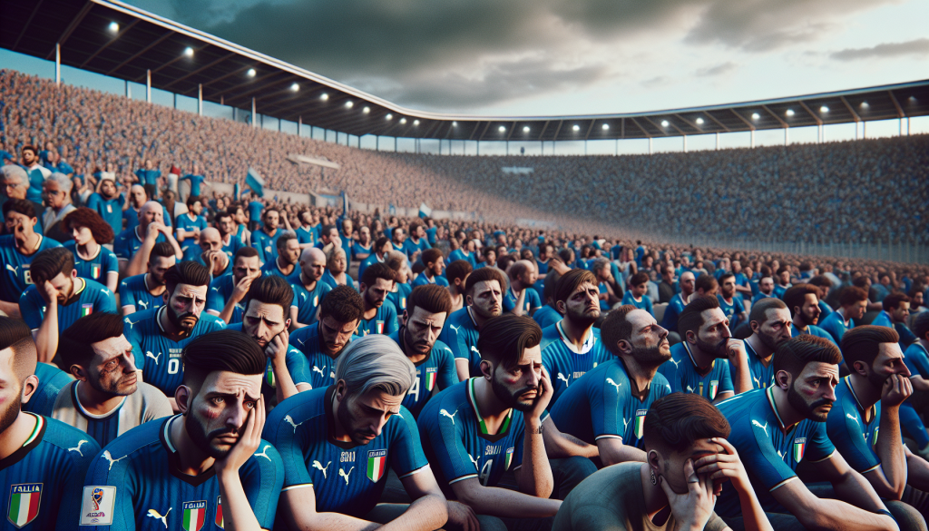 Italy Faces World Cup Absence for Third Consecutive Time, Fans in Shock