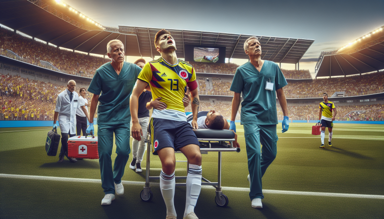 James Rodriguez Hospitalized with Severe Dehydration After Colombia Match