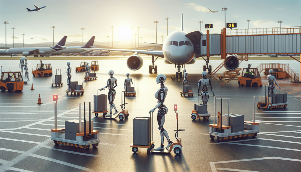 Japan Airlines Tests Humanoid Robots for Ground Handling Tasks