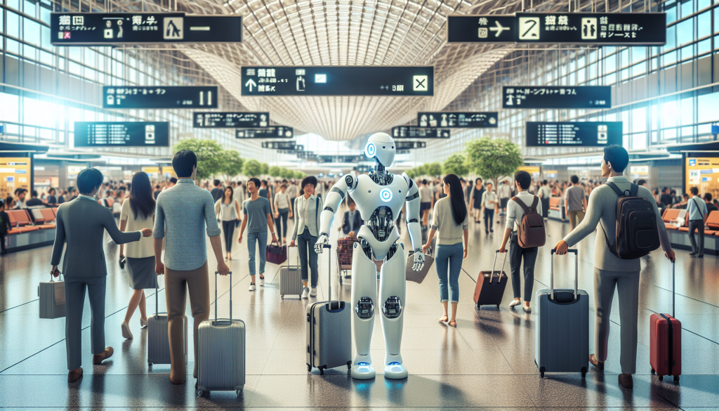 Japan Airlines Trials Humanoid Robots at Tokyo Haneda Airport