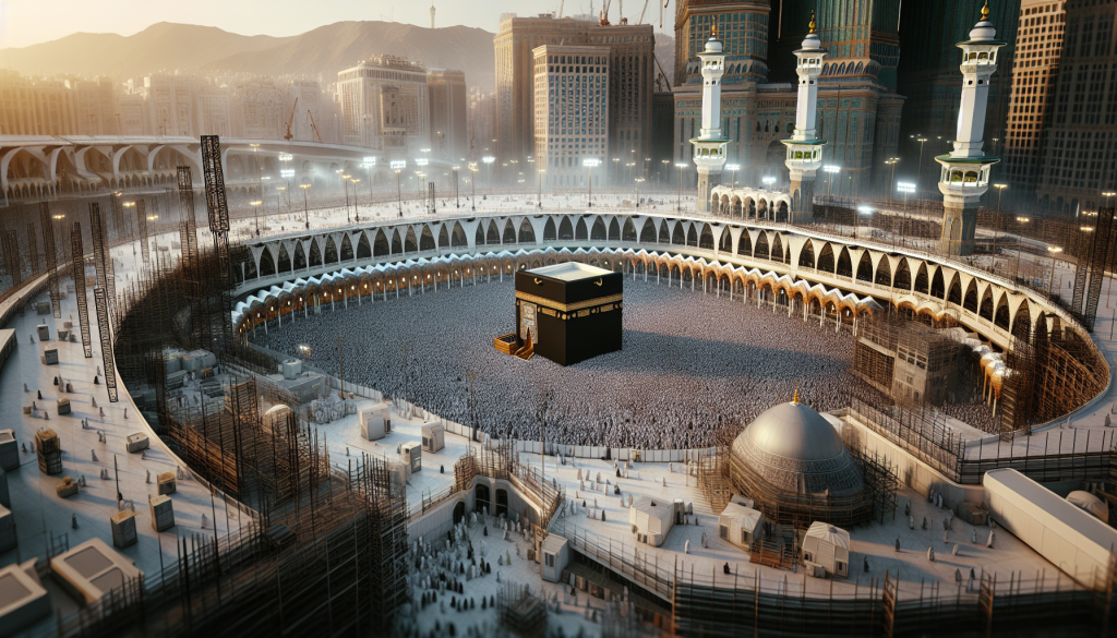 Kaaba and Maqam-e-Ibrahim Maintenance Finished; Kiswa Raised for Hajj