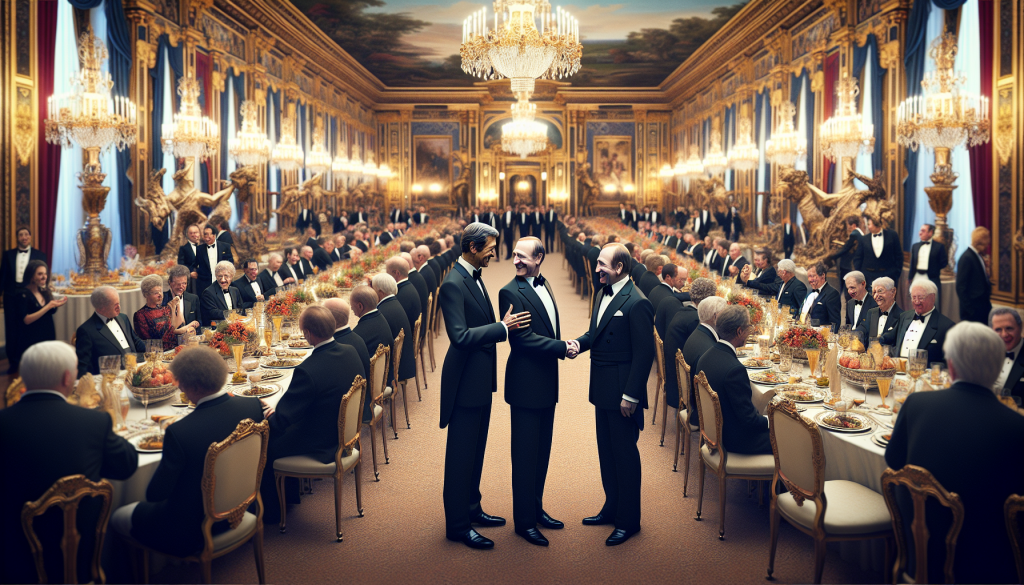 King and Trump Share Lighthearted Jokes at State Banquet