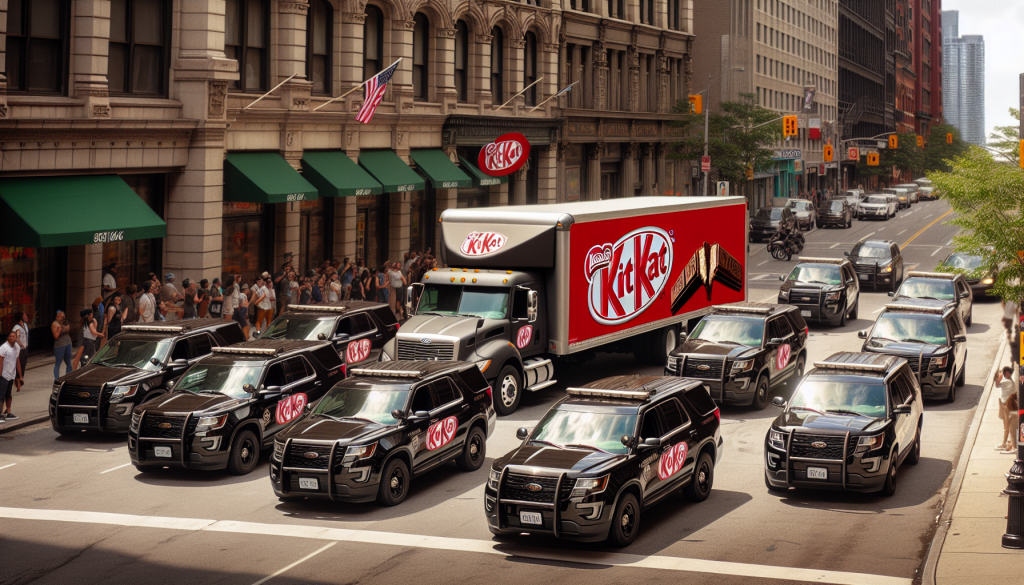 KitKat Truck Heist Sparks Viral Security Convoy Publicity Stunt