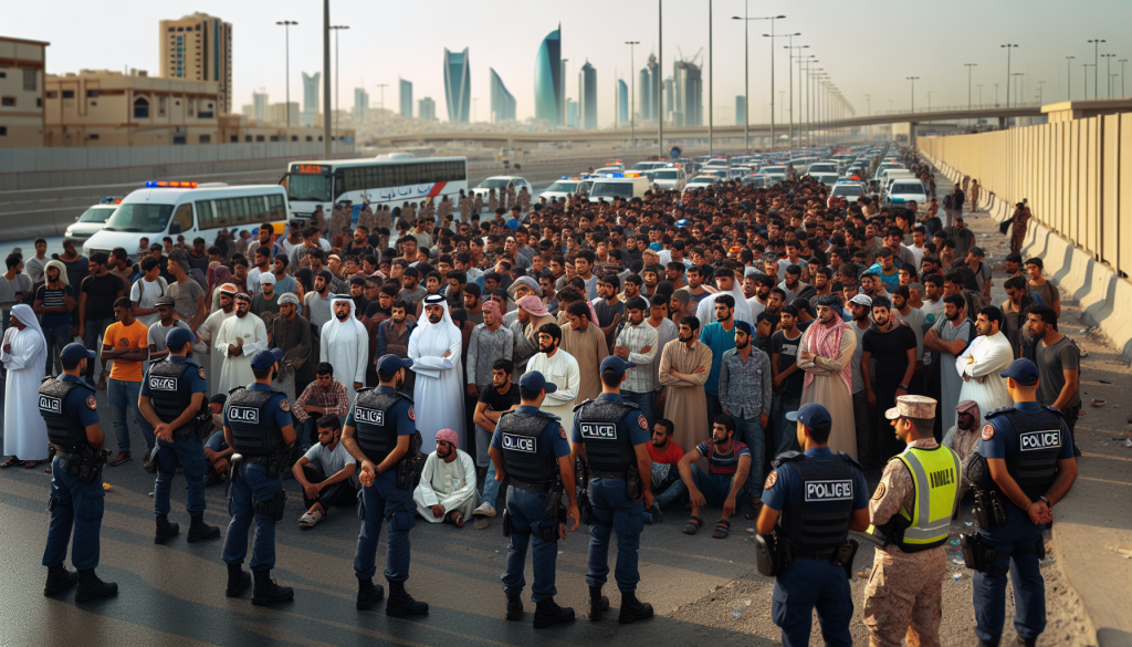 Kuwait Investigates Workers’ Gathering Amid Human Trafficking Concerns