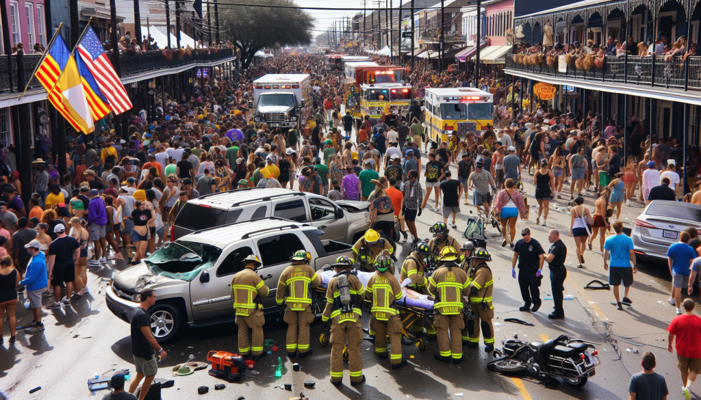 Louisiana Driver Charged with Impaired Driving After Crowd Crash Injures 15