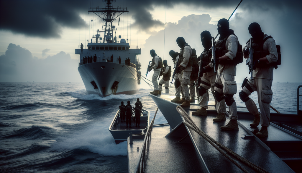 Masked Iranian Forces Shown Seizing Ships in Possibly Staged Video