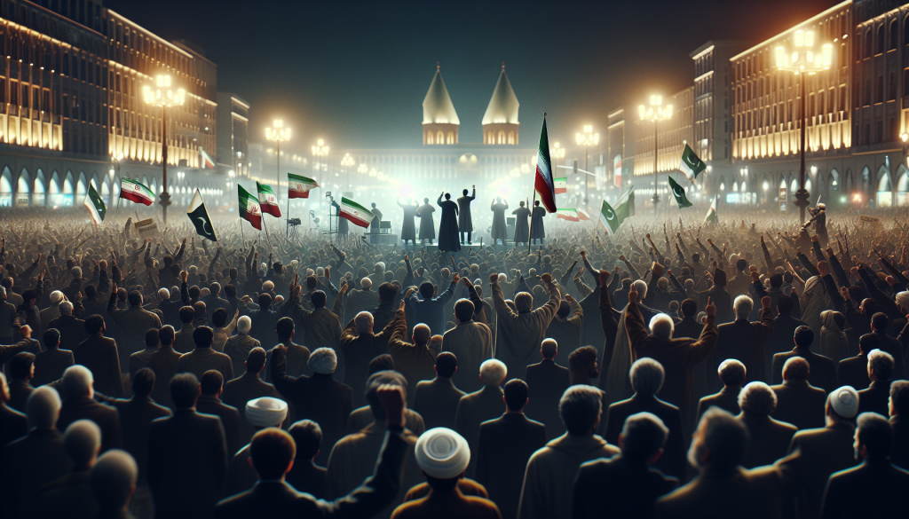Massive Tehran Rally Sees Iranians Raise Pakistani Flags in Solidarity