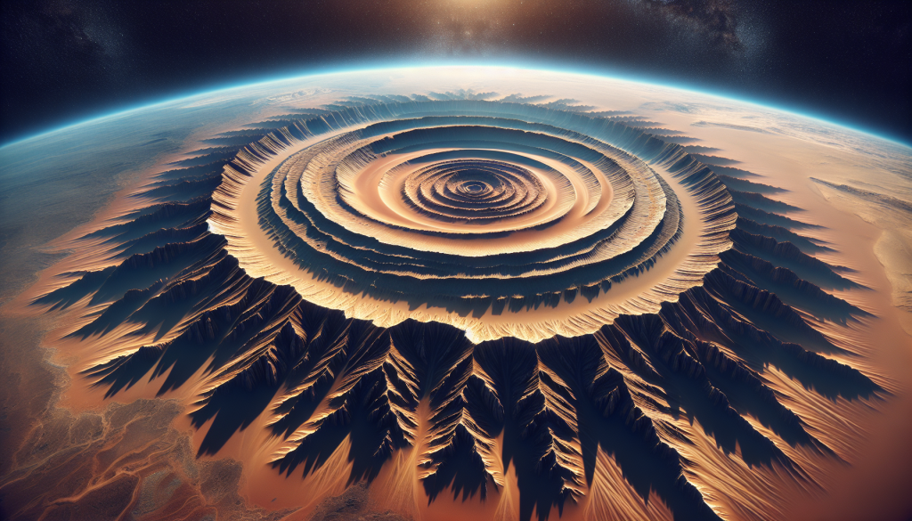 NASA Reveals Geological Origins of Eye of the Sahara Formation