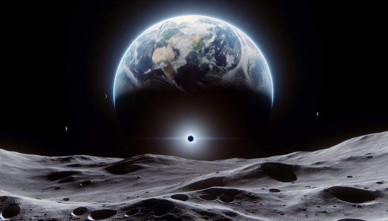 NASA Shares First Images from Historic Moon Flyby Featuring Earthrise and Solar Eclipse