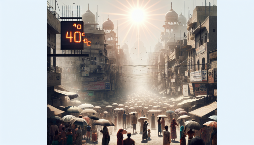 North India Faces Severe Heatwaves as Temperatures Soar Above 40°C