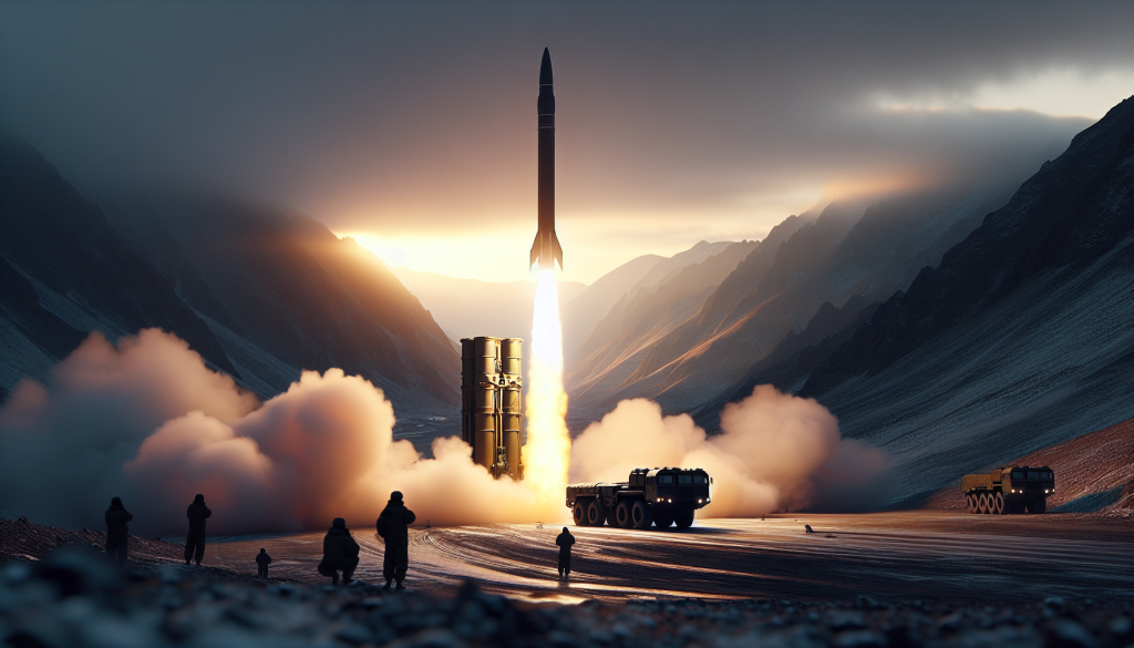North Korean Leader Kim Jong Un Oversees Cluster Warhead Missile Test