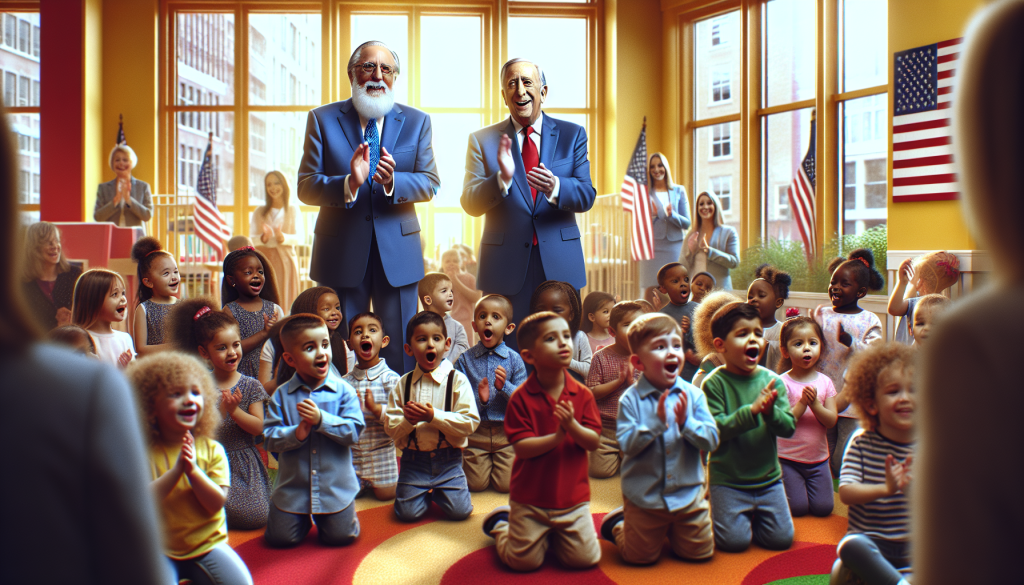 Obama and Mamdani Join Children in Song at Bronx Child Care Center