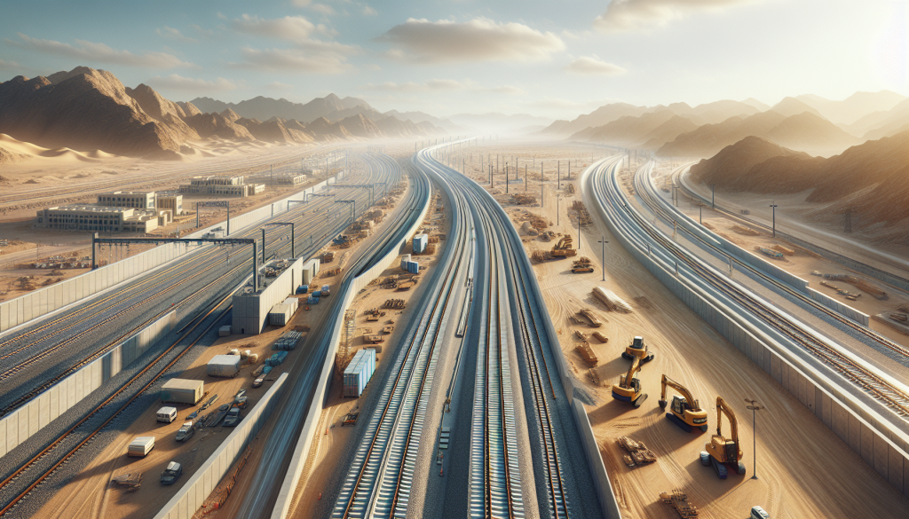 Oman-UAE Rail Link Project Reaches 40 Percent Completion Milestone