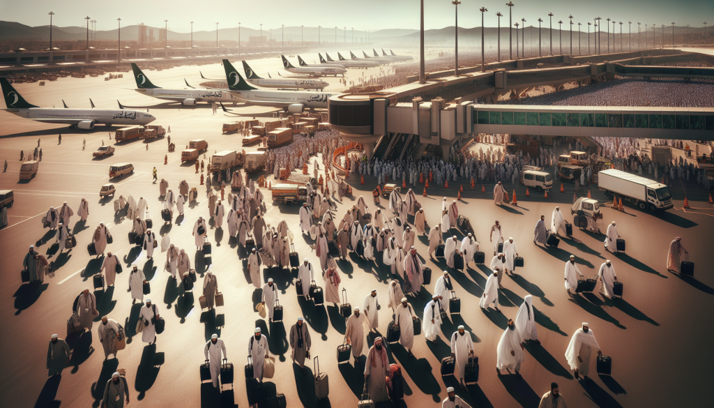 Over 15,000 Pakistani Pilgrims Arrive in Madinah During Hajj Flights