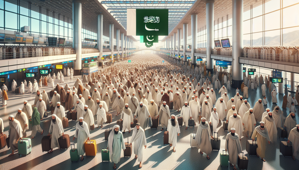 Over 2,600 Pakistani Pilgrims Arrive in Madinah Amid Ongoing Pre-Hajj Flights