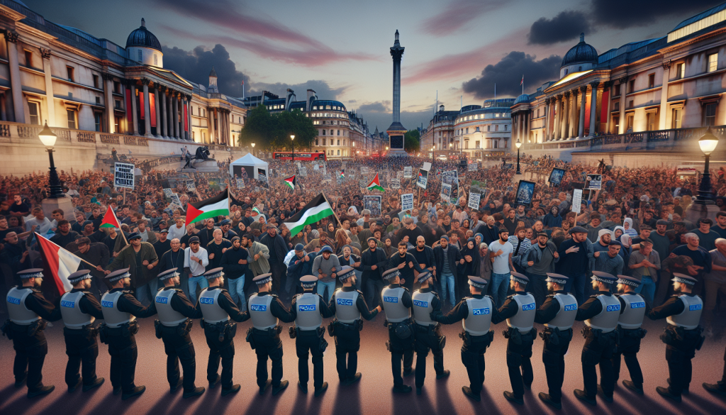 Over 500 Arrested at London Pro-Palestinian Rally Supporting Banned Group