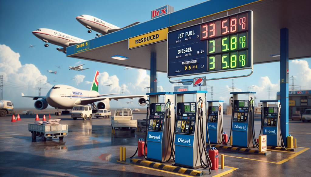 Pakistan Lowers Prices of Jet Fuel and Light Diesel Amid Economic Adjustments