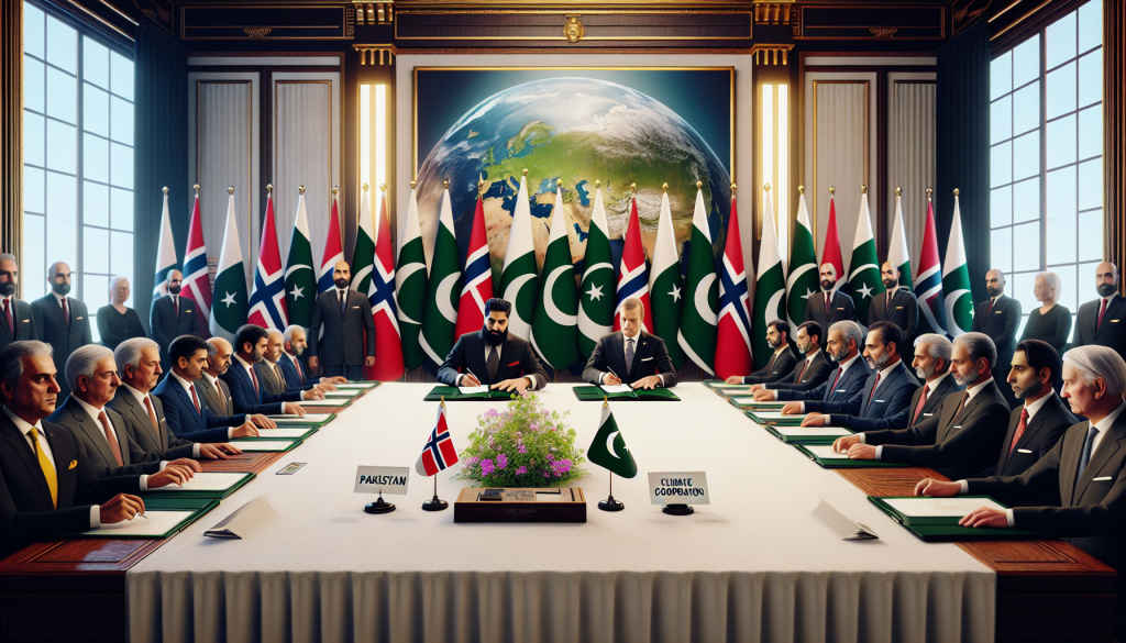 Pakistan Signs Landmark Carbon Market Deal with Norway Under Paris Pact