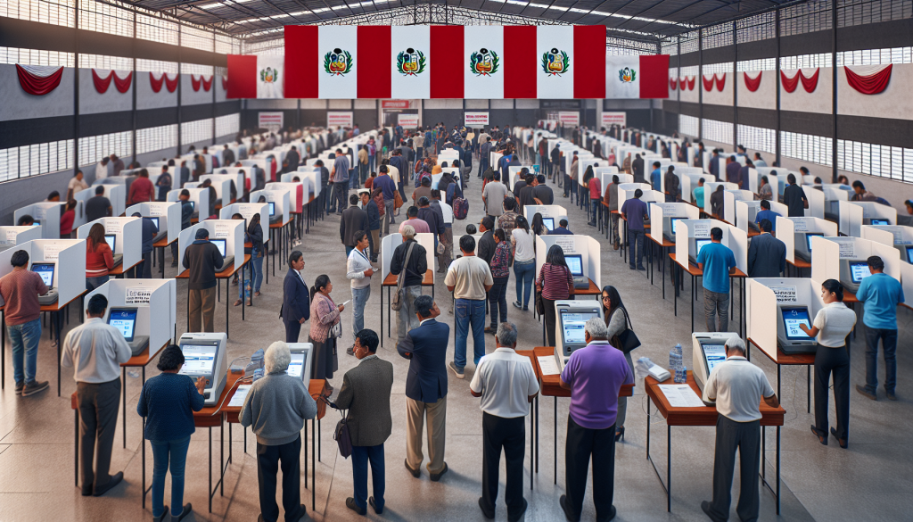 Peru’s Presidential Election Extends to Second Day Amid Voting Issues