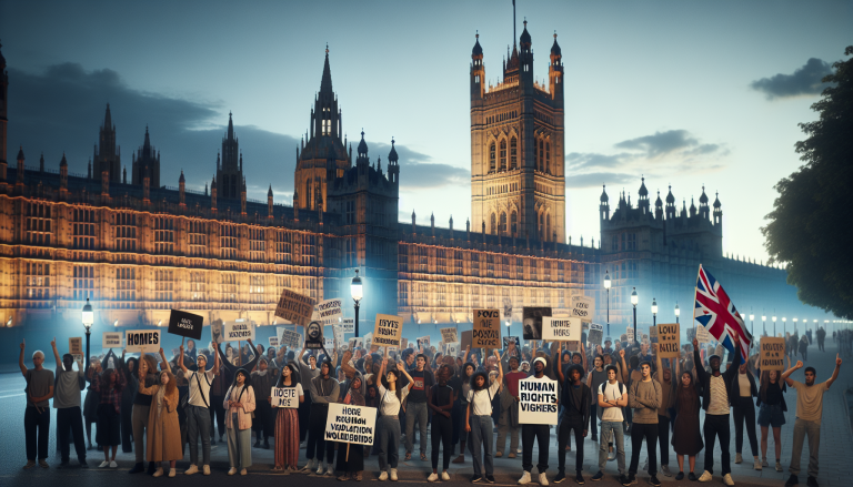 Protesters Urge UK PM Starmer to Act Against Israel’s Death Penalty Law