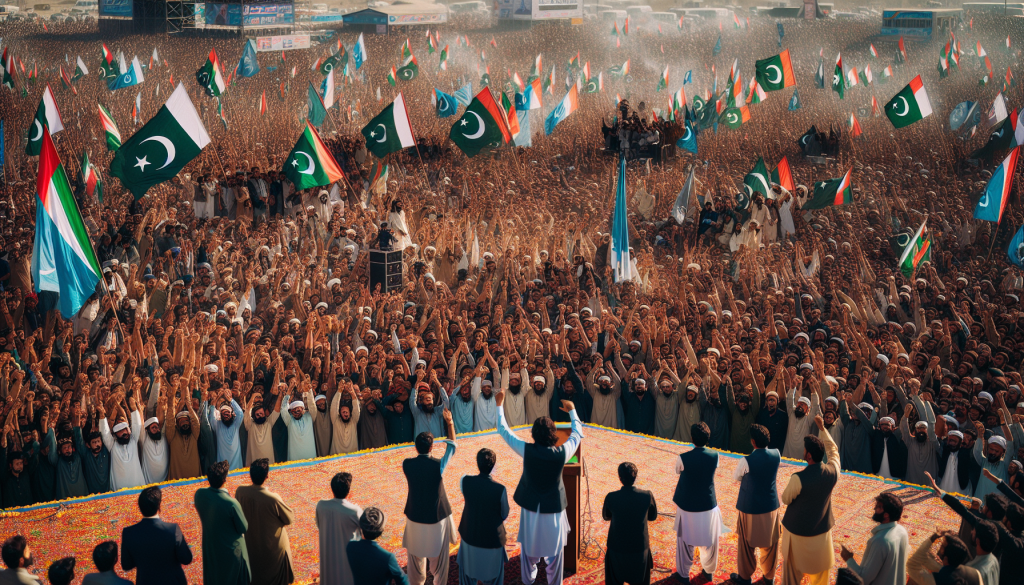 PTI Rally in Mardan Sees Massive Turnout, Reaffirms Support for Imran Khan