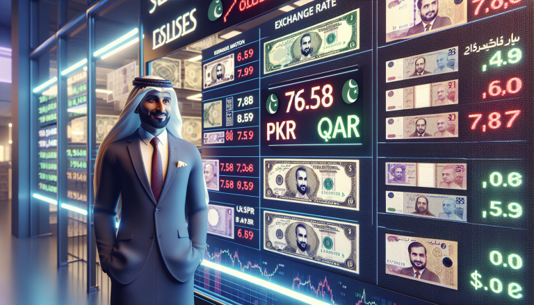 Qatari Riyal Holds Steady Against Pakistani Rupee on April 4, 2026