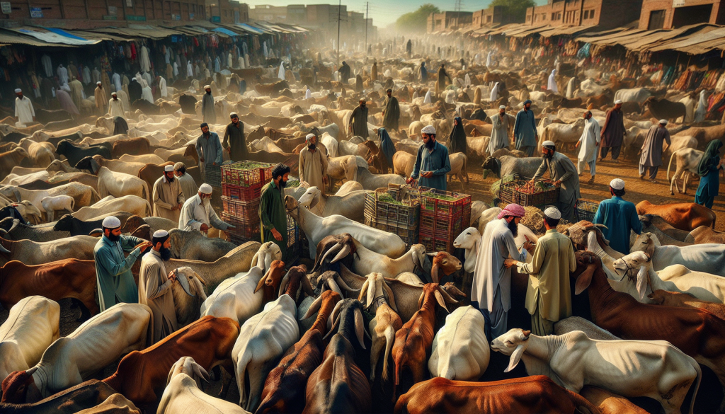Qurbani Animals Arrive at Choro Mandi and ARY Cattle Farm for 2026