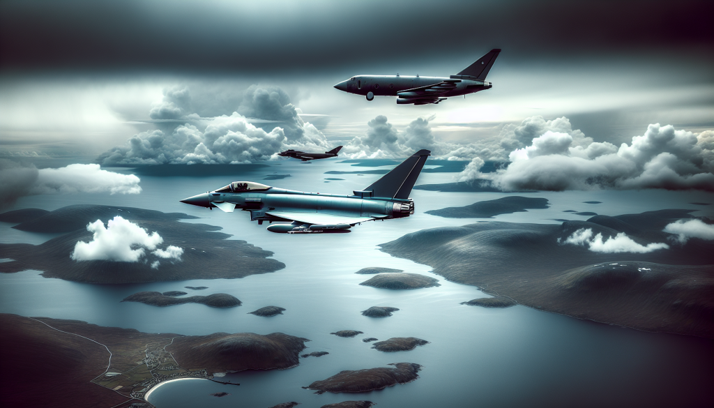 RAF Jets Intercept Russian Bomber Near Scottish Airspace in Tense Standoff