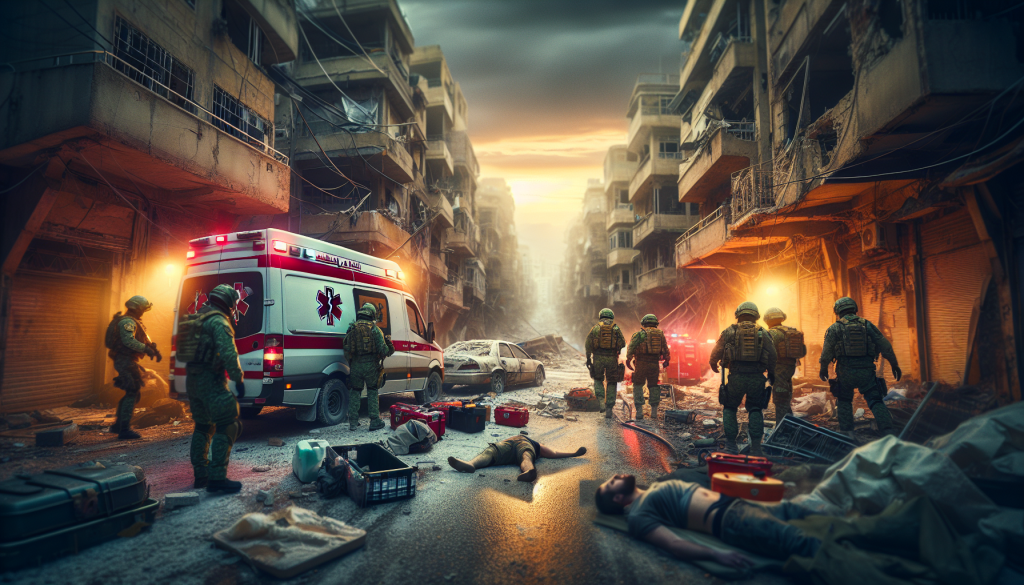 Reporter Accompanies Paramedics in Lebanon Amid Israeli Strikes