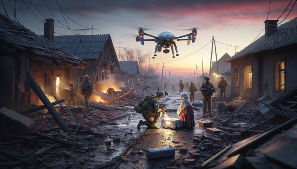 Robot Rescues Elderly Woman from Ukraine’s War-Torn Frontline